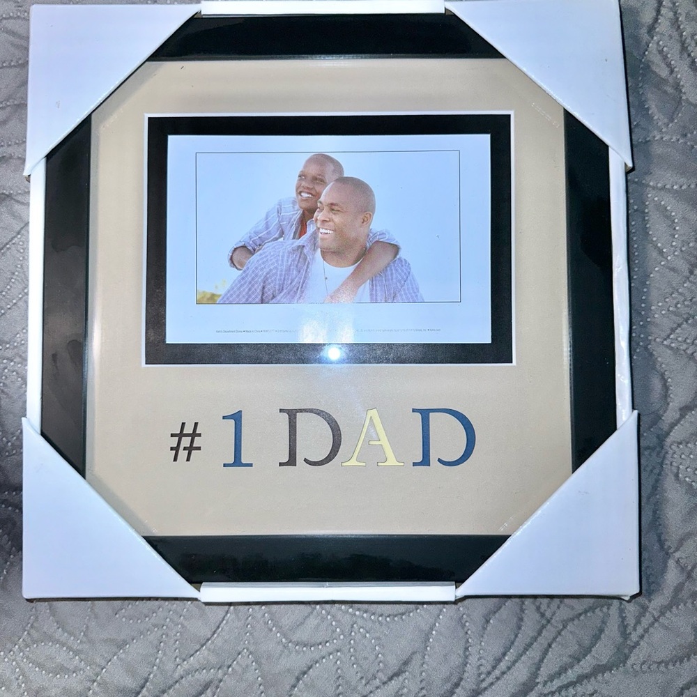 #1 Dad Picture Frame